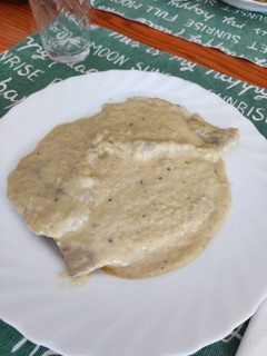 Una foto de Filetes de lomo con salsa de puerro