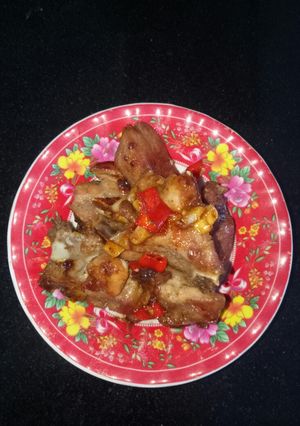Hình của món Thịt ram.