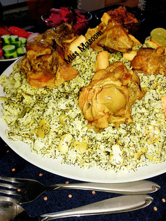 عکسی از دستور باقالی پلو با ماهیچه