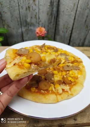 Foto resep Pizza Teflon Rumahan Tanpa Ulen