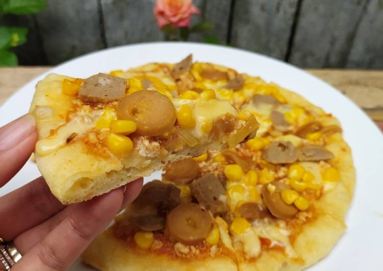 Pizza Teflon Rumahan Tanpa Ulen