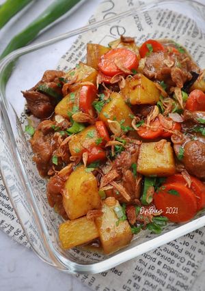 Foto resep Bistik Ayam ala Acil