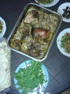 صورة لوصفة صينية بطاطا مع الدجاج