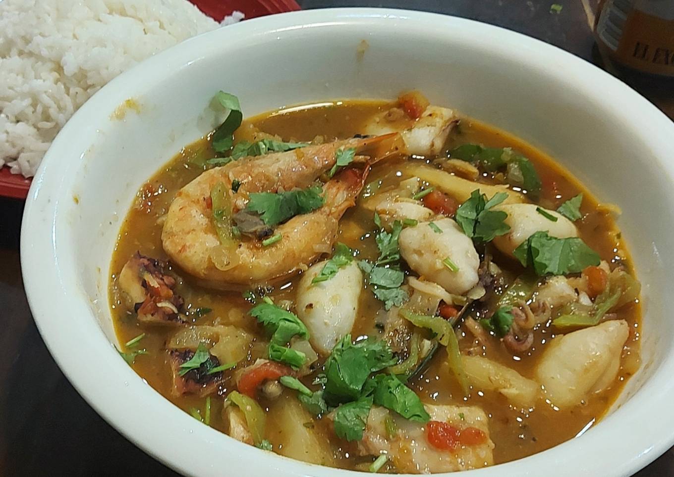 Guiso Criollo de Mariscos