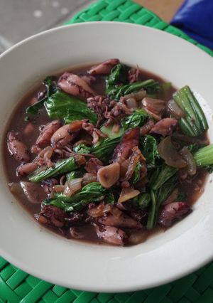 Foto resep Tumis Pokcoy Cumi