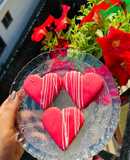 Valentine's day special Heart shaped cookies