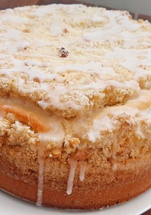 Una foto de Torta crumble de limón 🍋