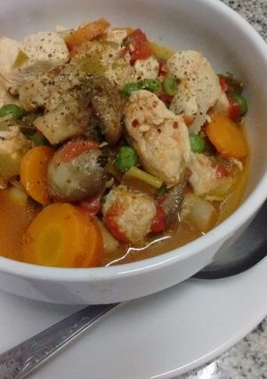 Una foto de Cazuela de pollo