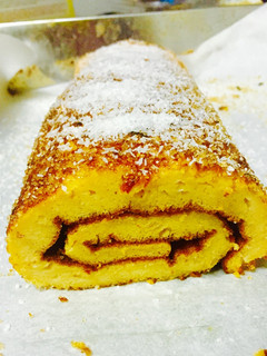 Una foto de Torta a la naranja (típica de Portugal)