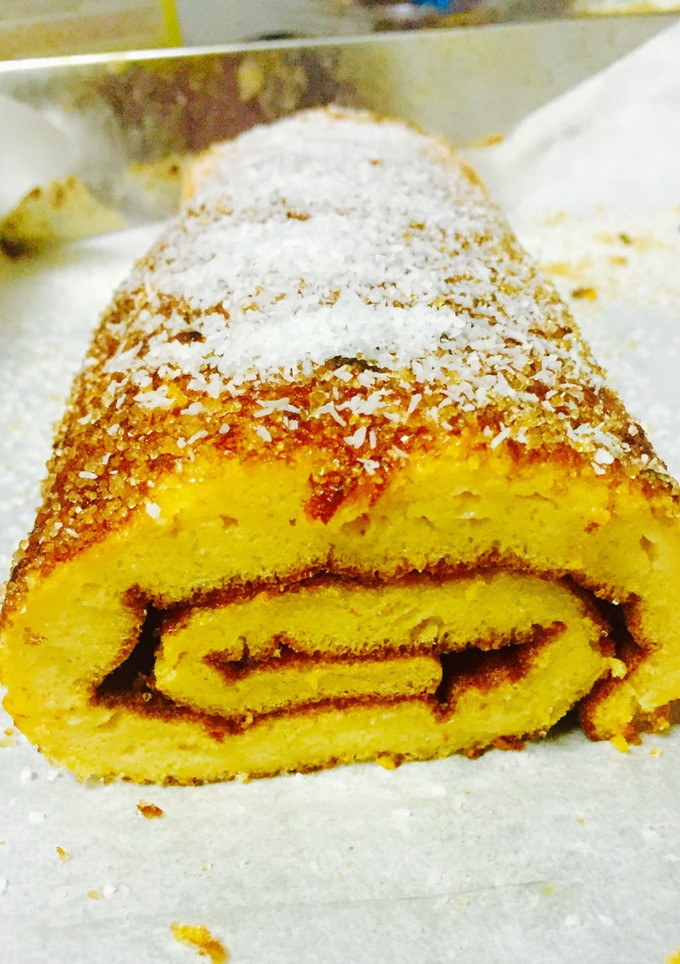 Una foto de Torta a la naranja (típica de Portugal)