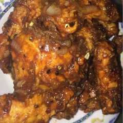 A picture of Sayap Ayam Lada Hitam.