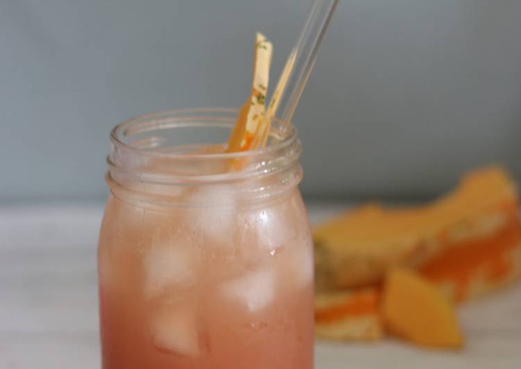 Steps to Make Homemade Spiced Pumpkin Tropical Mocktail 🍸 🍹