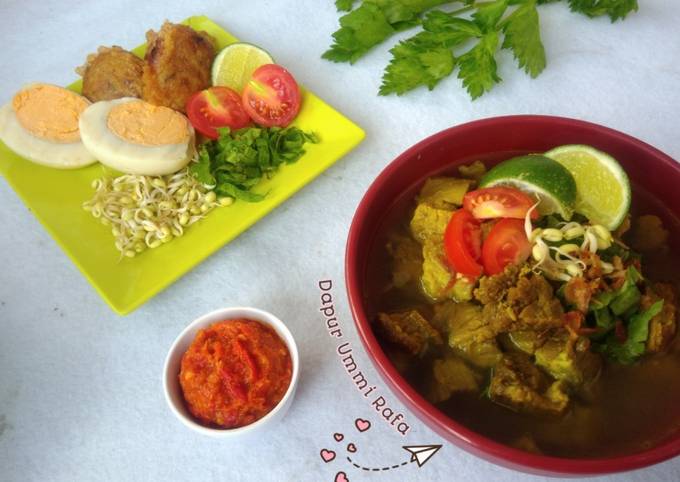 How to Cook Appetizing Soto Daging Kuah Bening