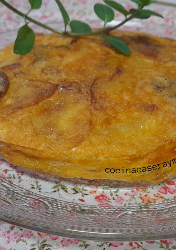 Una foto de Tortilla de patatas en air fryer