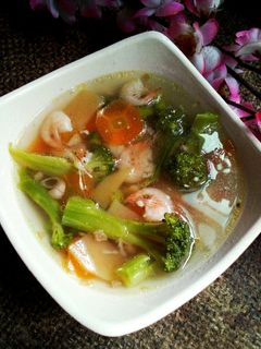 Foto resep Sup Udang Brokoli Kentang
