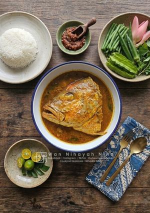 Gambar Kari Kepala Ikan Tanpa Santan