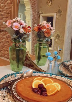 صورة لوصفة كيك البرتقال 🎂🍊