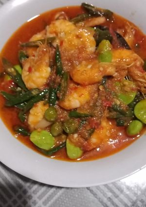 Foto resep Tauco udang plus pete
