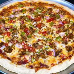 A picture of Fajita Pizza.