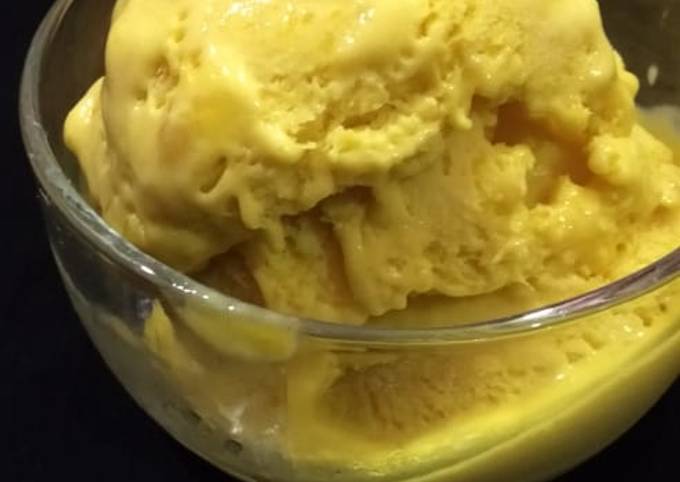 Mango ice cream