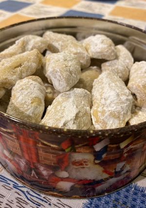 Szilvalekváros hókifli recept fotója