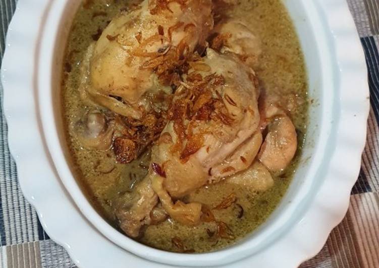 Opor bumbu instant yg simple