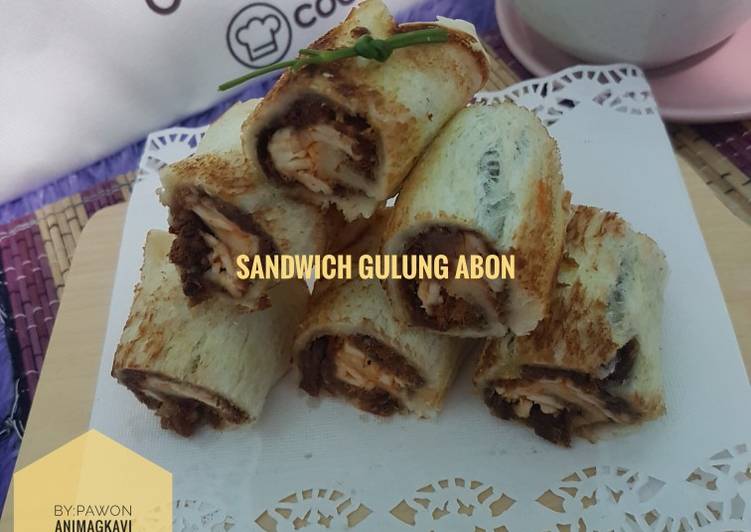 80# Sandwich gulung abon