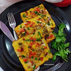 Masala French Toast A picture of Masala French Toast.