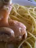 Pollo al champiñón