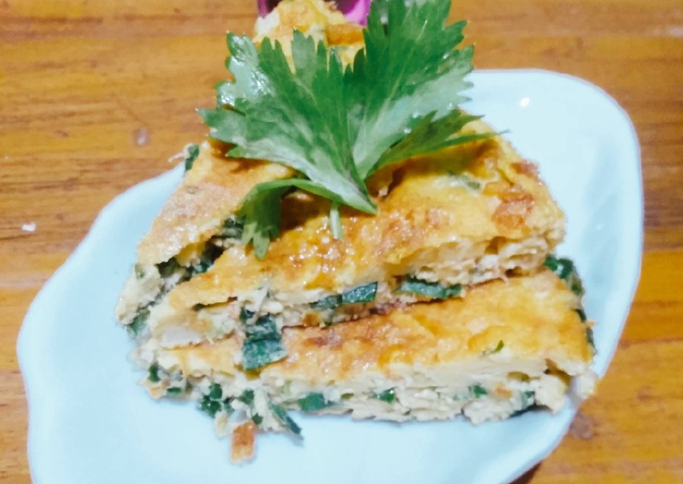 Telur dadar padang