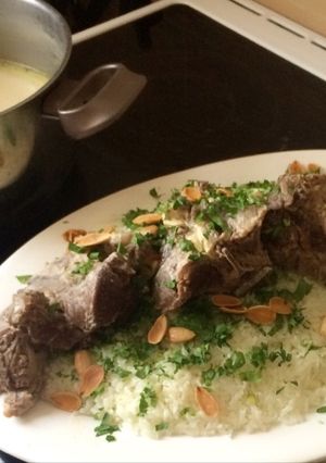 صورة لوصفة منسف اردني