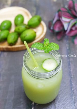 Hình của món Nước ép Cóc Xí muội.
