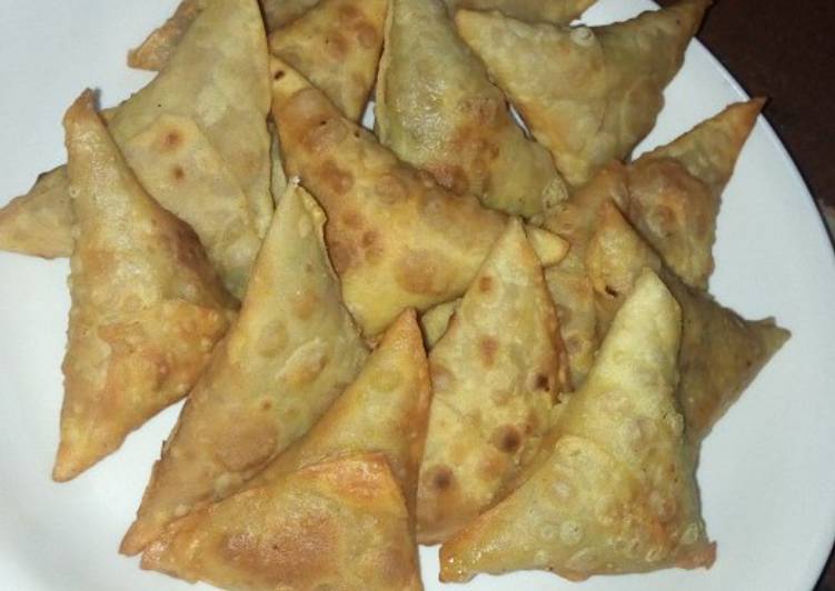 Recipe: Tasty Chicken samosa This is A Recipe That Has Been Tested  From My Kitchen !!