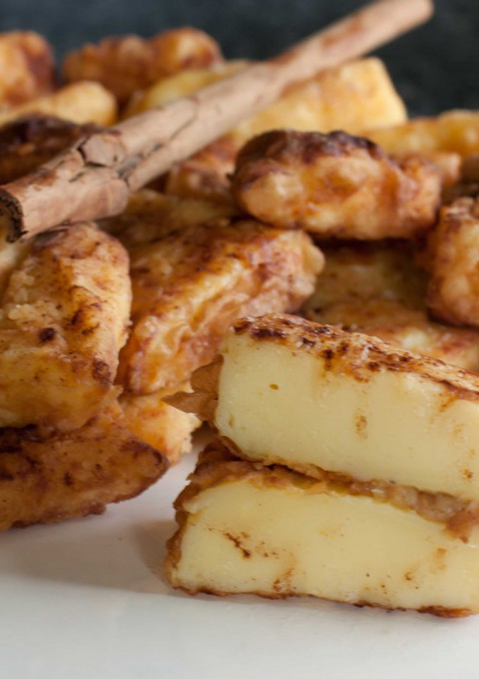 Una foto de Leche frita Thermomix