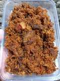 Dendeng ragi / serundeng daging