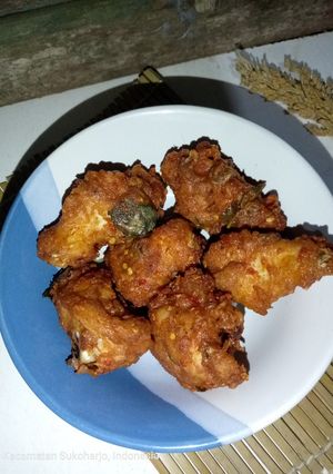 Foto resep Ayam goreng terasi daun jeruk