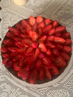 Foto di Crostata alle fragole con frolla all ‘olio