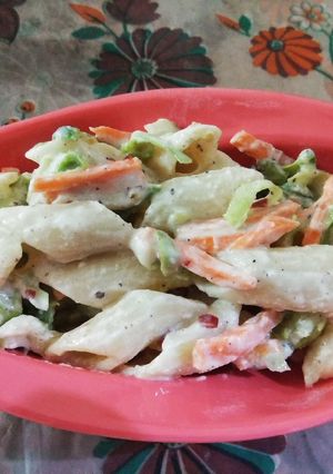 A picture of Healthy Pasta Salad.
