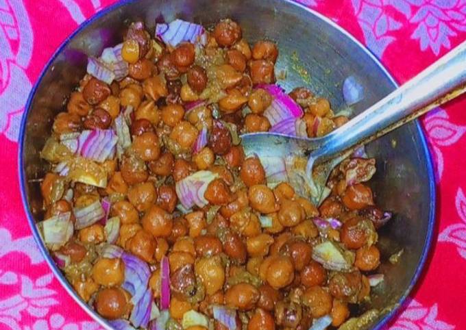 Chana Chat Recipe By Tejal Maurya Cookpad