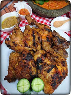 Foto resep Ayam bakar bumbu kacang