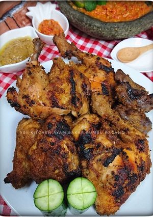 Foto resep Ayam bakar bumbu kacang