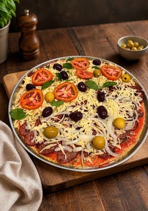 Foto de Pizza sem glúten