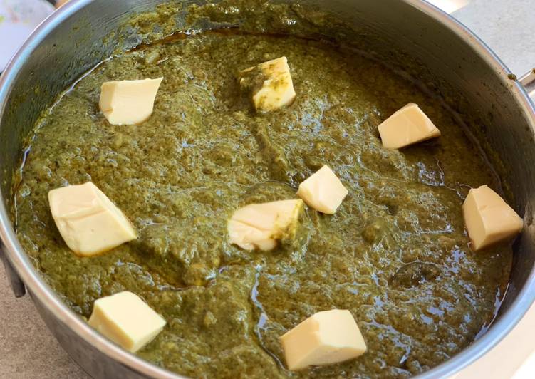 Step-by-Step Guide to Prepare Quick Palak paneer🥬🧀