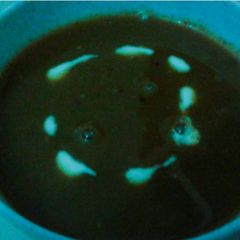 A picture of Palak tomato Soup.