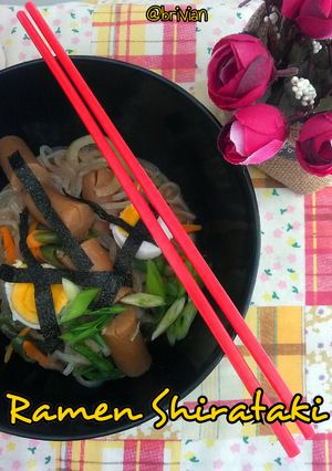 Foto resep Ramen Shirataki #ketofriendly #ketofy #debm