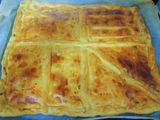 🌯Empanada de morcilla🌭 y pera🍐 con masa casera