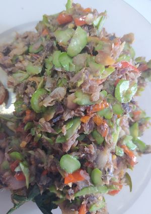 Foto resep Tumis Peda Pete Pedas