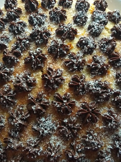 Una foto de Torta de naranja y coco