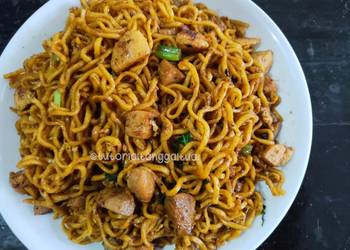 Resep Unik Mie goreng ala resto Gurih Mantul