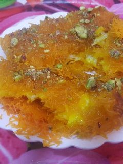 صورة لوصفة كنافة نابلسية 😍😍